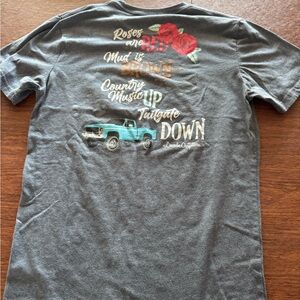 Country Music Graphic Tee in Gray